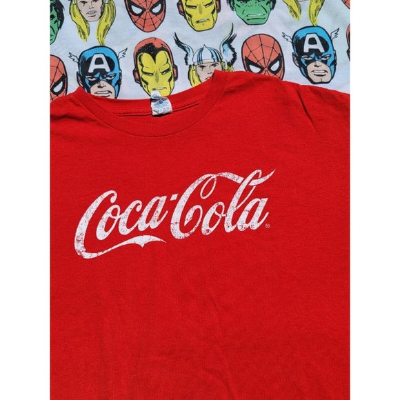 Vintage Y2k Coca-Cola T Shirt XL 90s Skater Hiphop Streetwear Graffiti Hype... - Picture 2 of 5